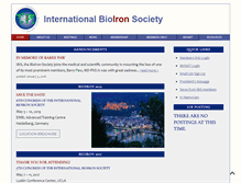 Tablet Screenshot of bioiron.org
